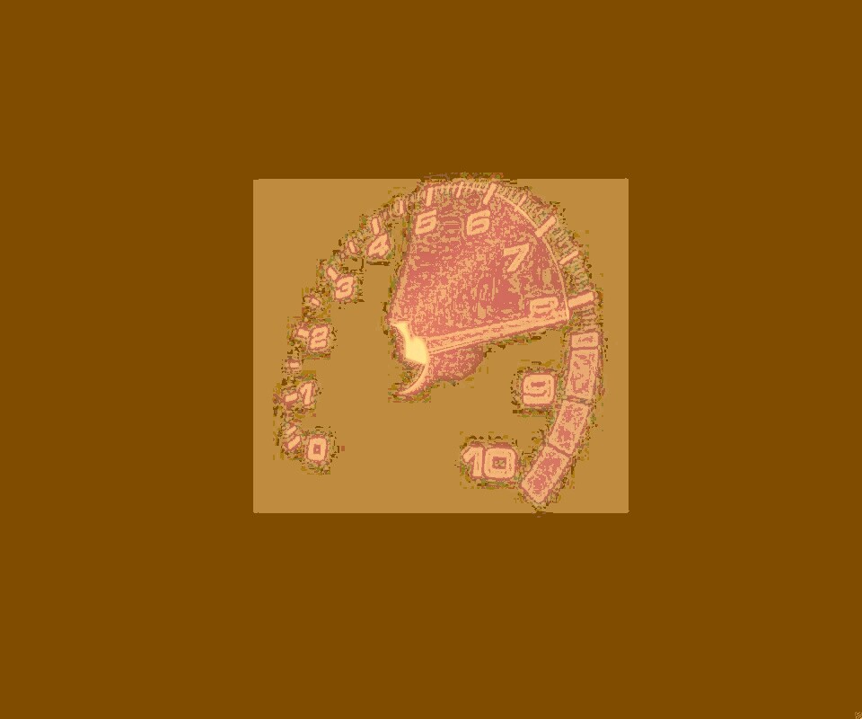 Стильный фиолетовый спидометр обои