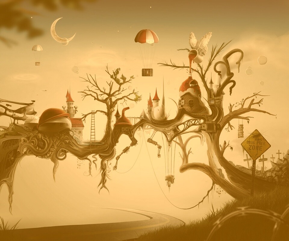 Свободная от наркотиков зона обои