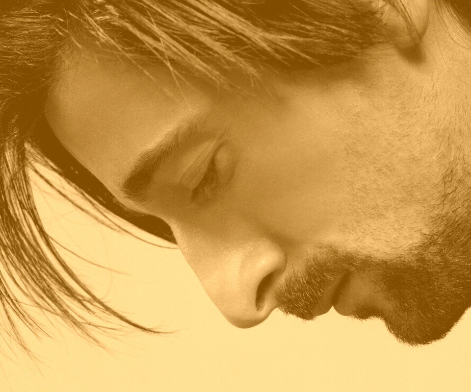 Чёрно-белое фото обои