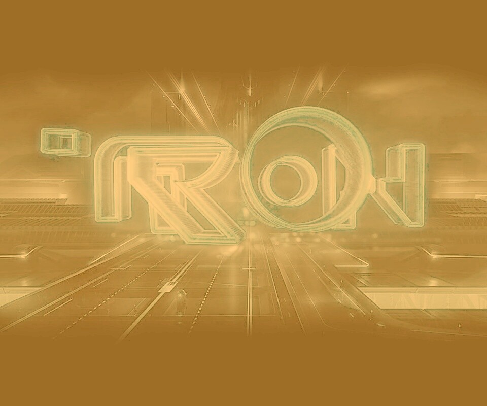 Заставка фильма TRON обои