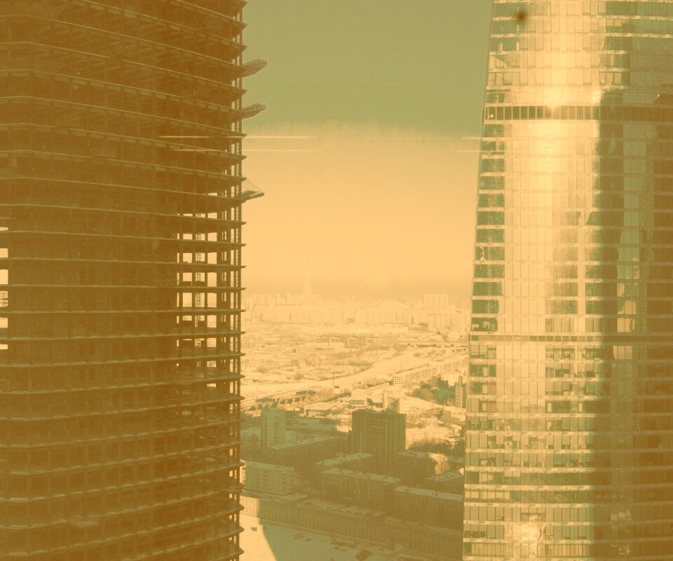 Строительство небоскреба в Москве обои