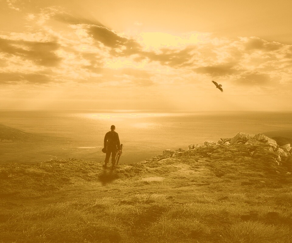 Солдат на краю света обои