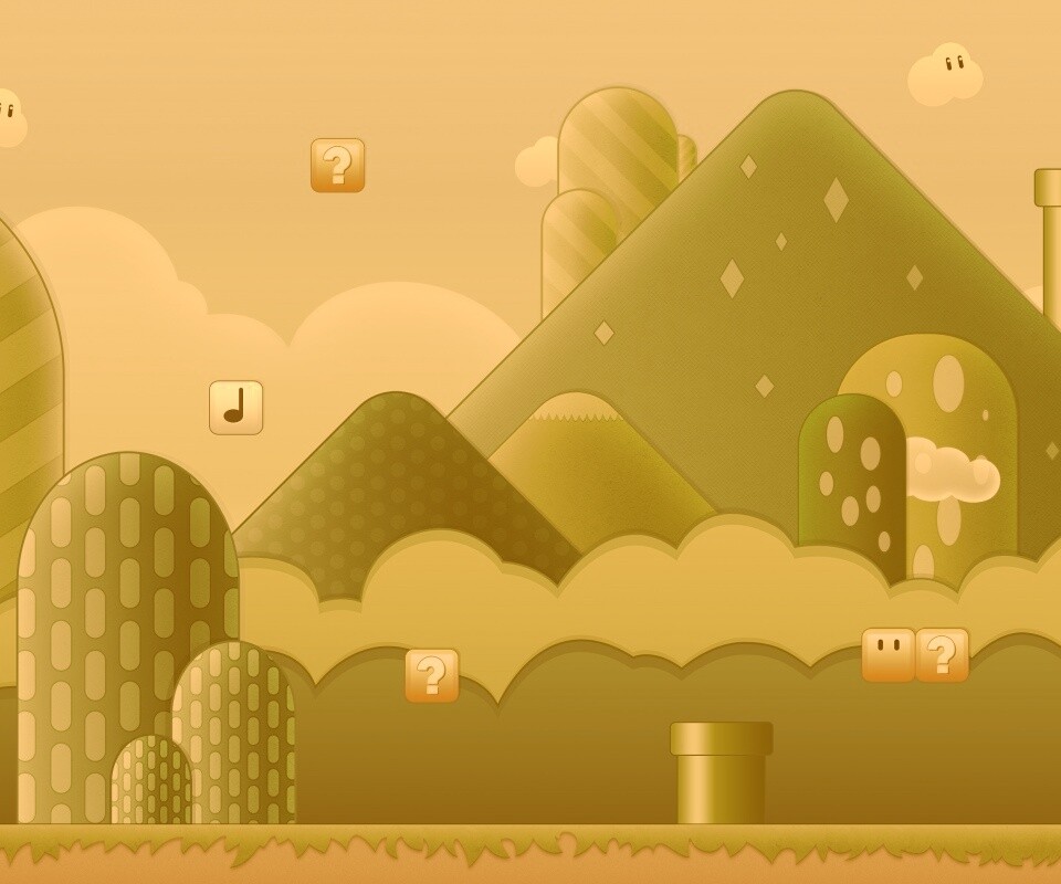 Мир Супермарио обои