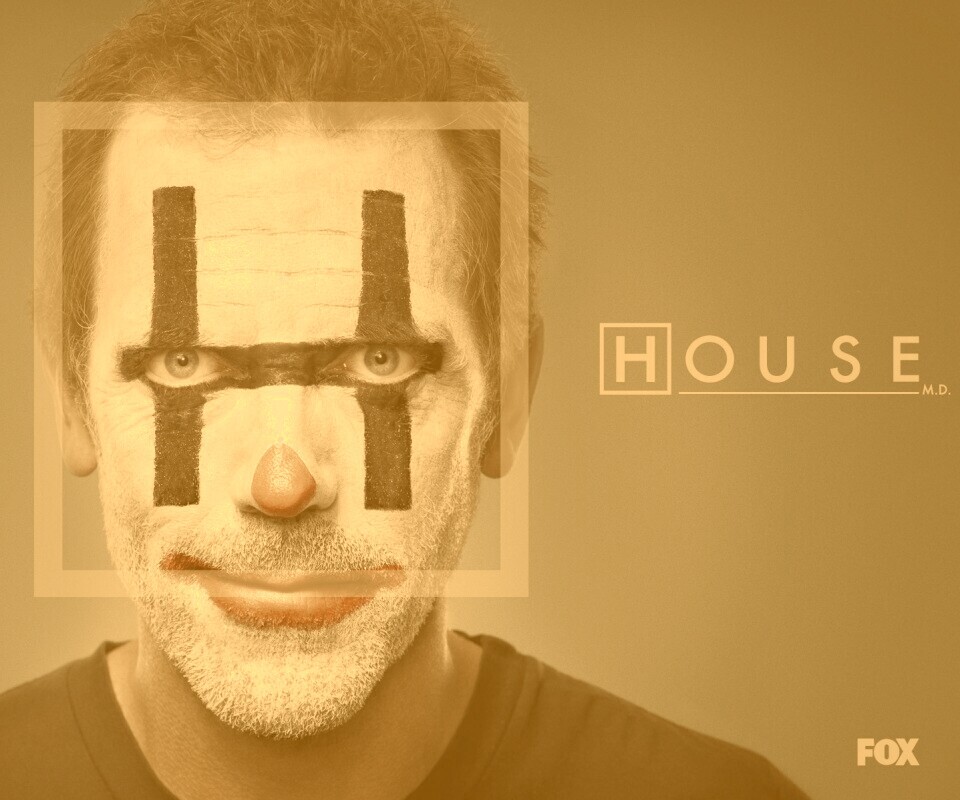 Клоун доктор Хаус обои