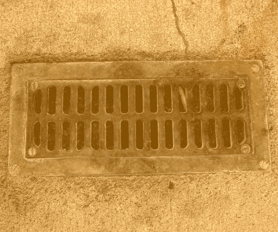 Канализационная решетка обои