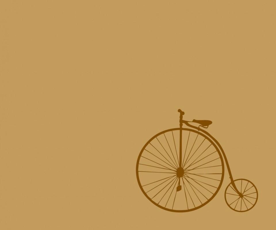 Цирковой велосипед обои