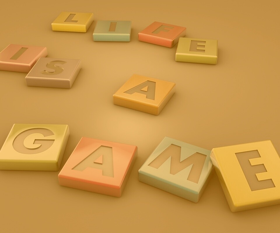 Жизнь - игра обои