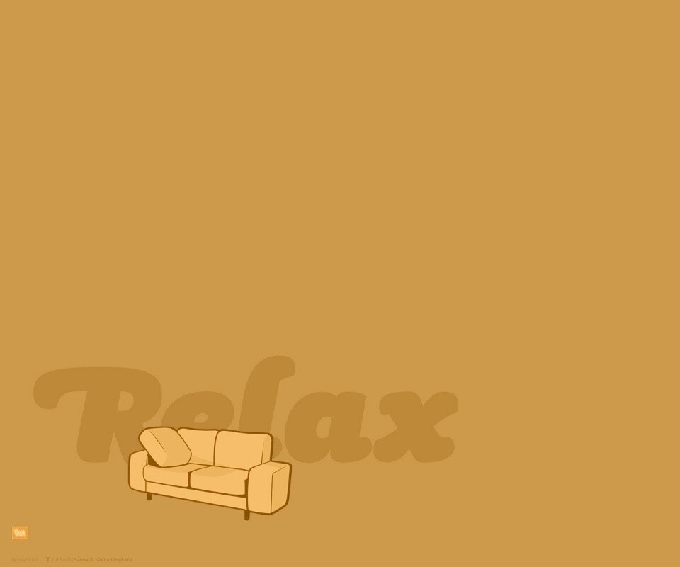 Расслабься на диване обои