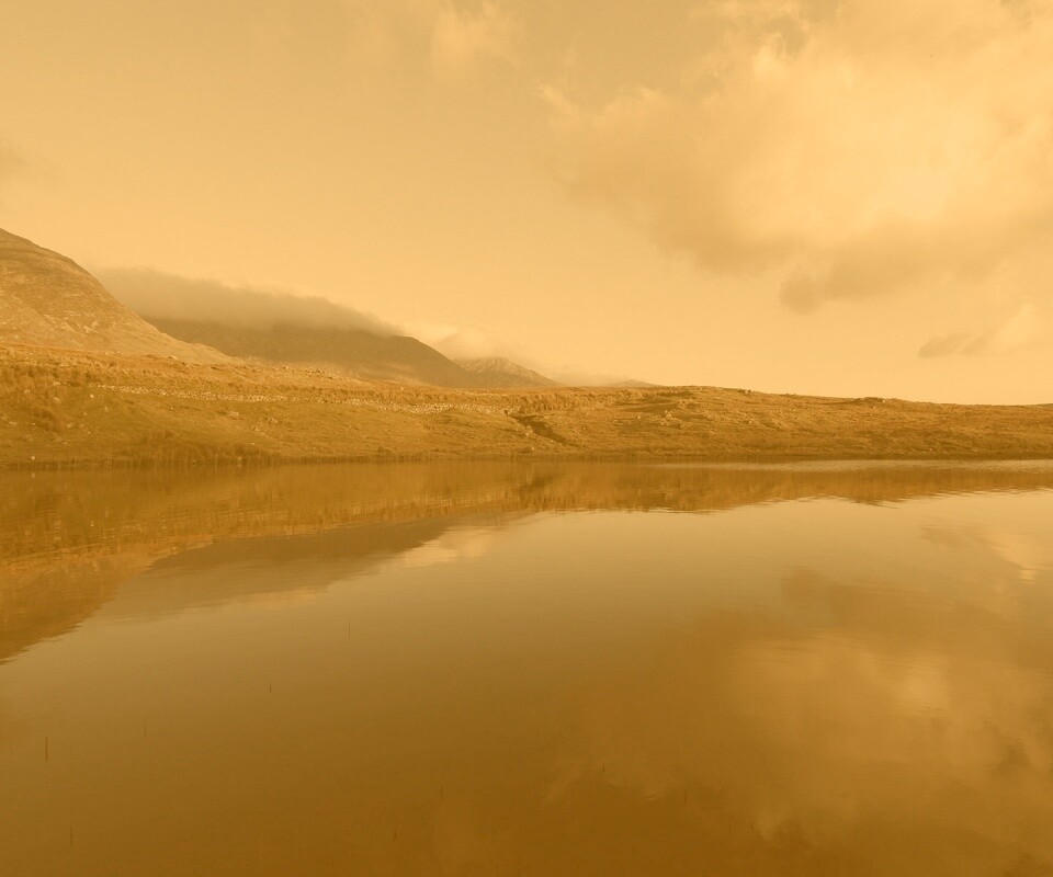 Зеркальное озеро обои