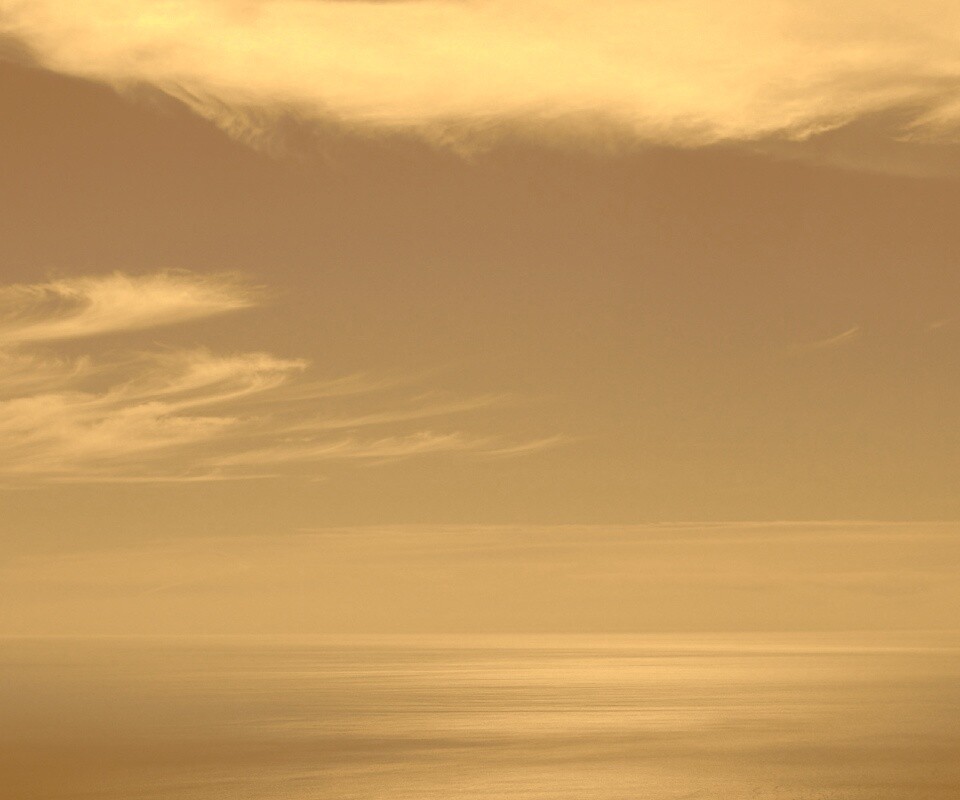 Чистый морской горизонт обои