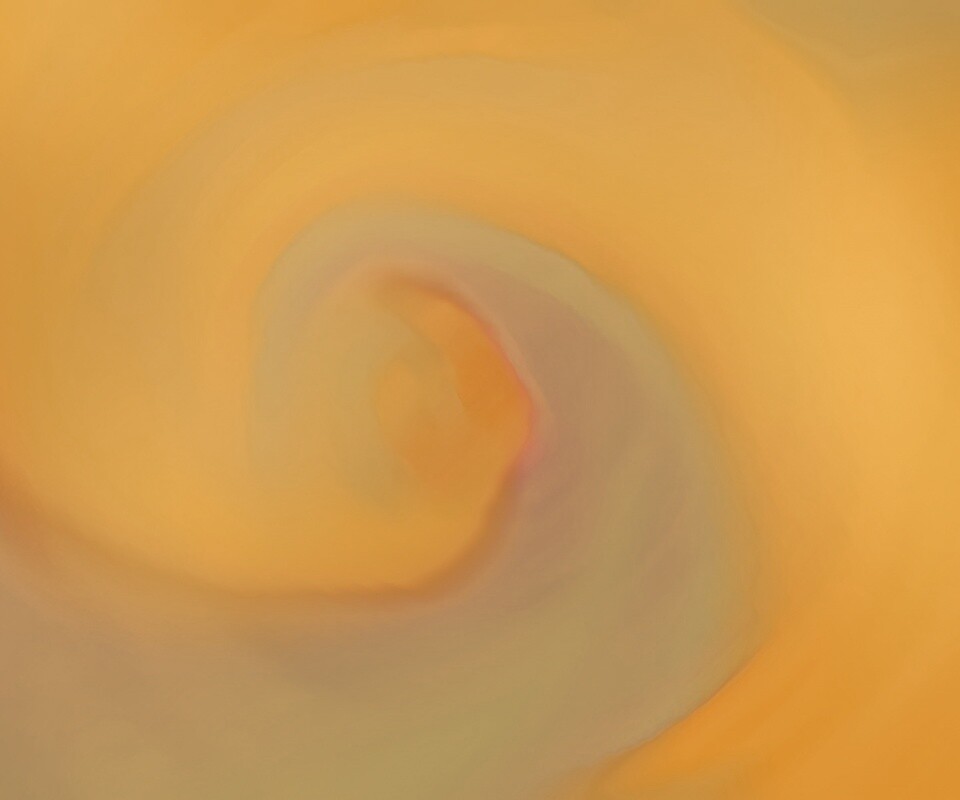 Жёлто-синие завихрения обои