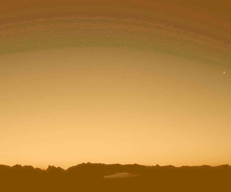 Сказочный закат обои