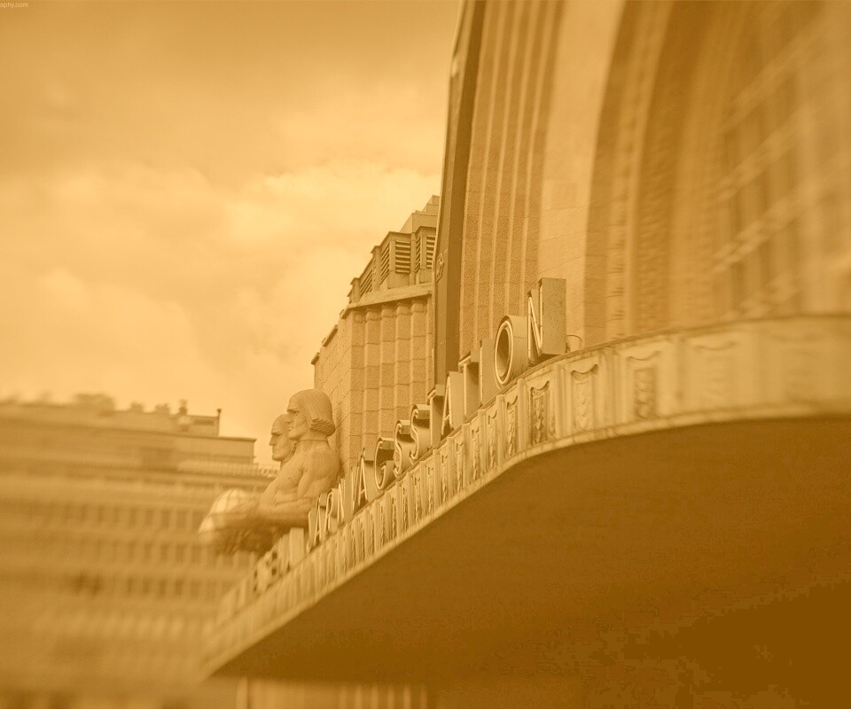 Вокзал Хельсинки обои