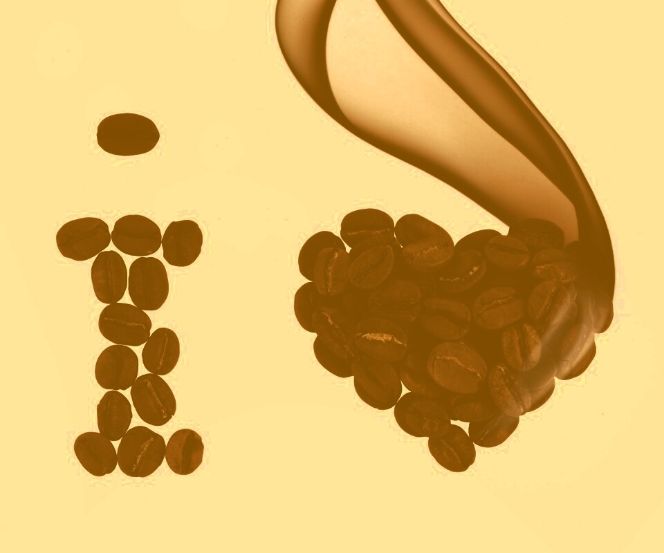 I love кофе обои