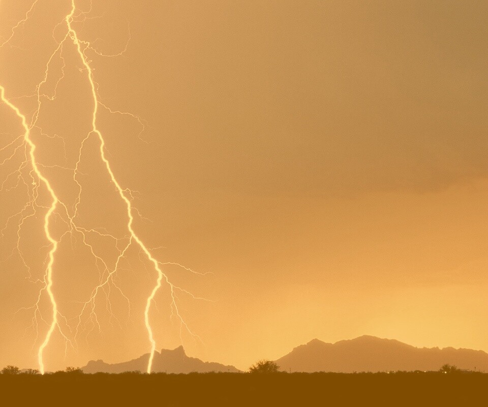 Двойная молния обои