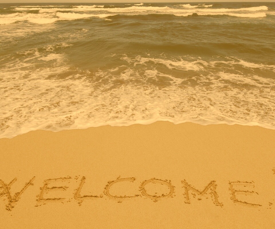 Добро пожаловать! обои