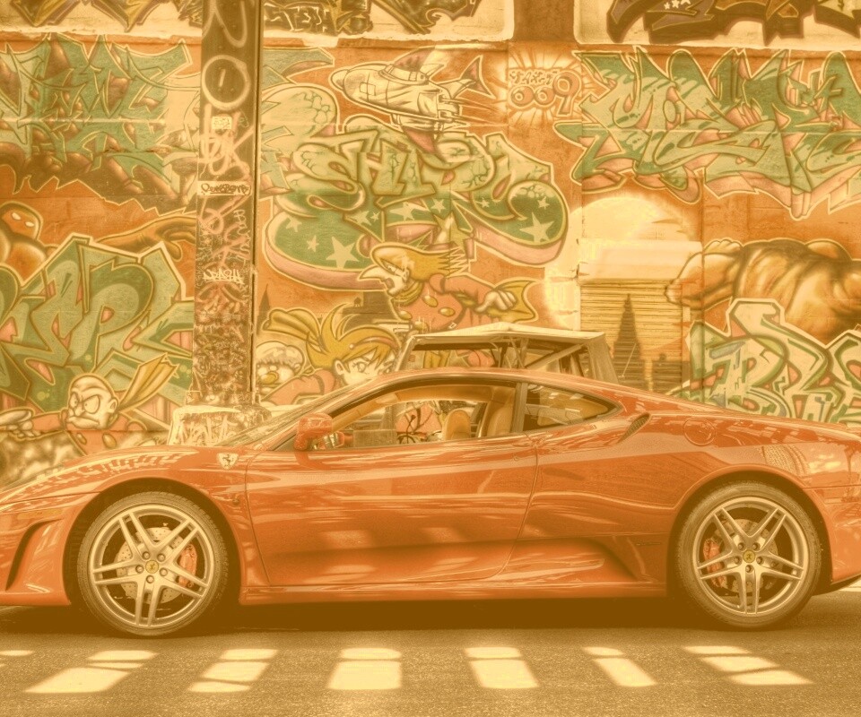 Роскошный Ferrari обои