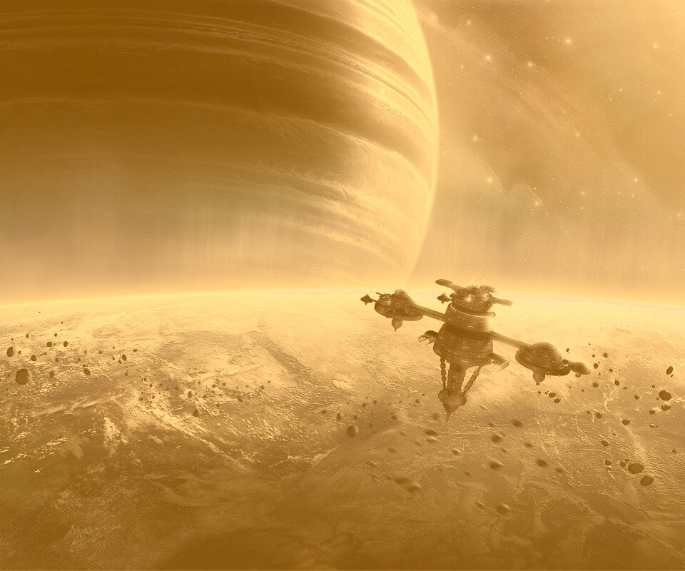 Космический корабль обои