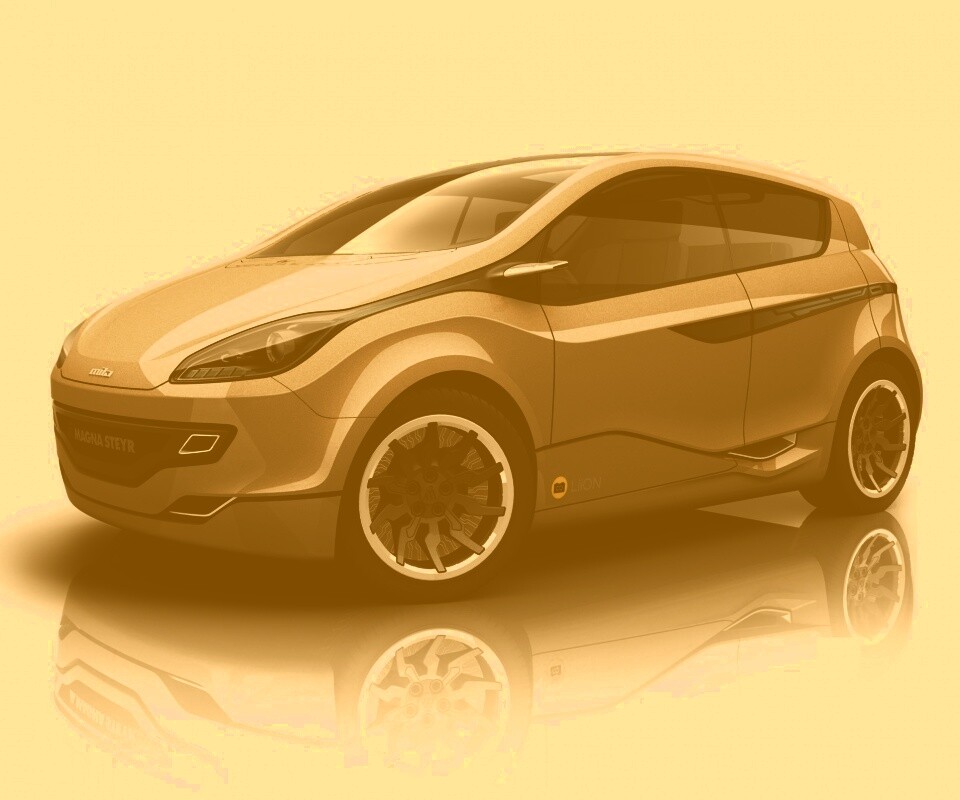 Концепт хэтчбека обои