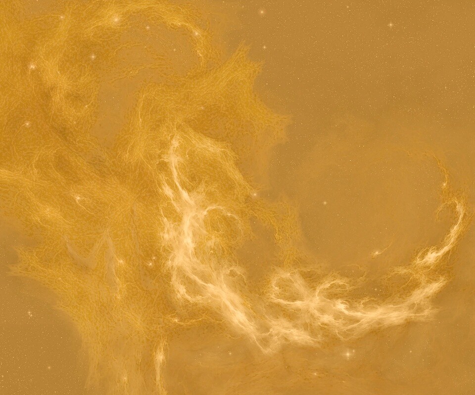 Яркая космическая туманность обои