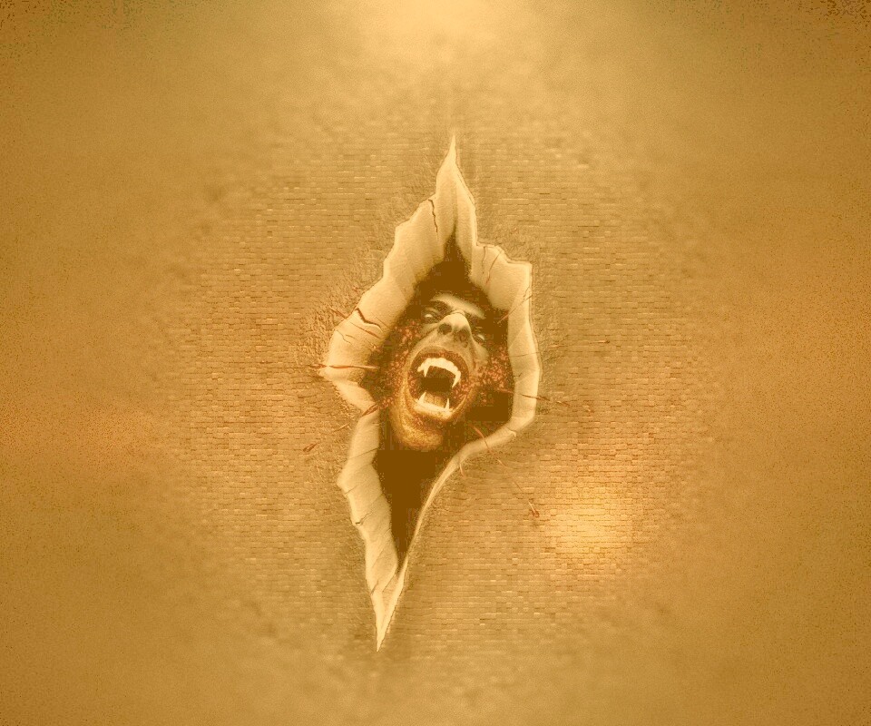 Монстр из ращелины обои