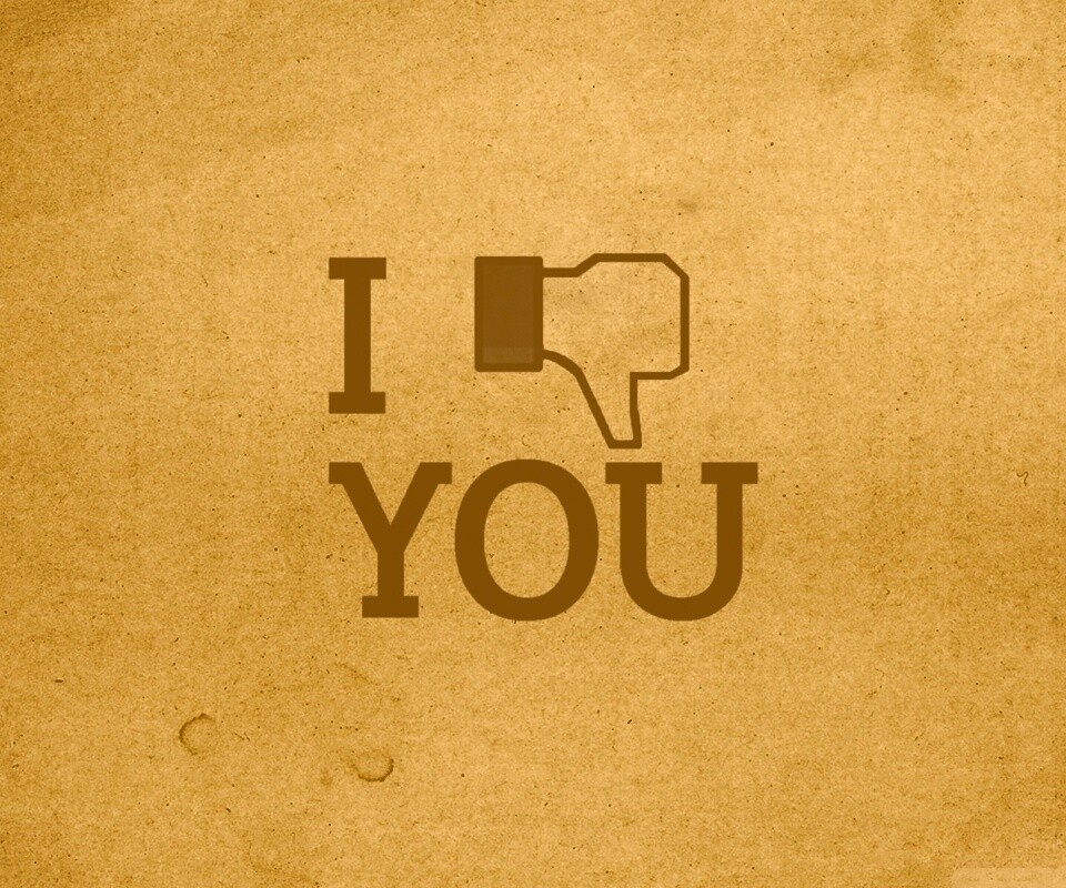 I dislike you обои