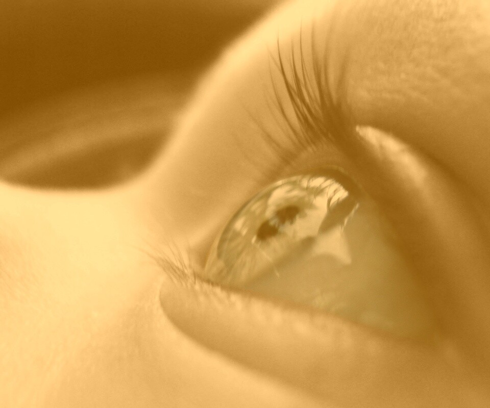 Ясный взгляд младенца обои