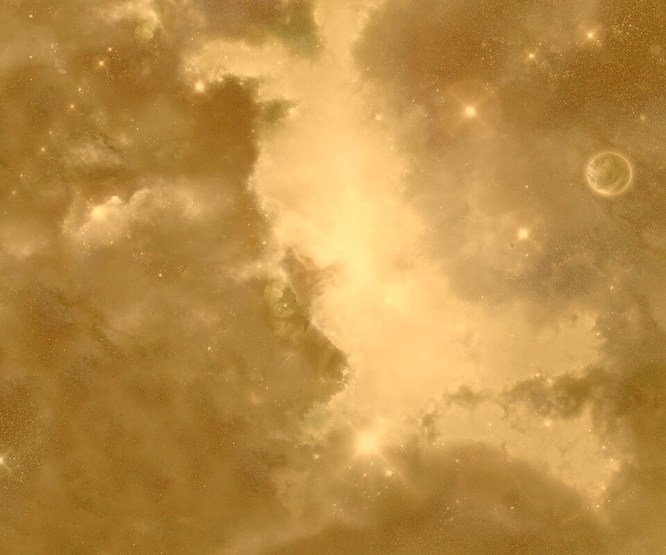 Туманность в далёком космосе обои