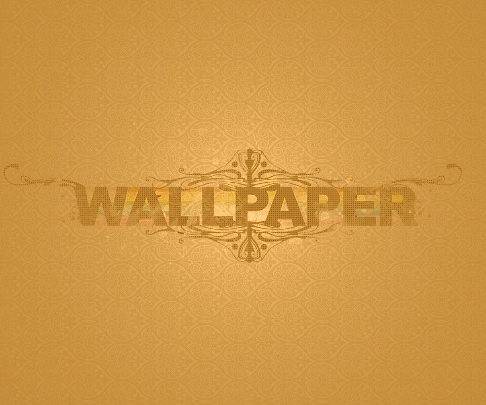 Надпись "Обои" обои