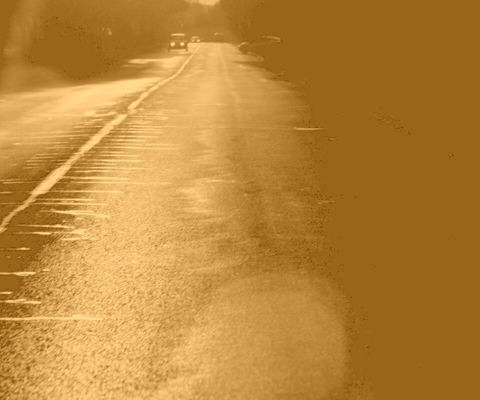 Ночная дорога обои