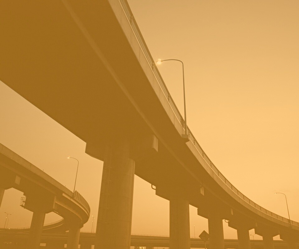 Дорожная развязка обои