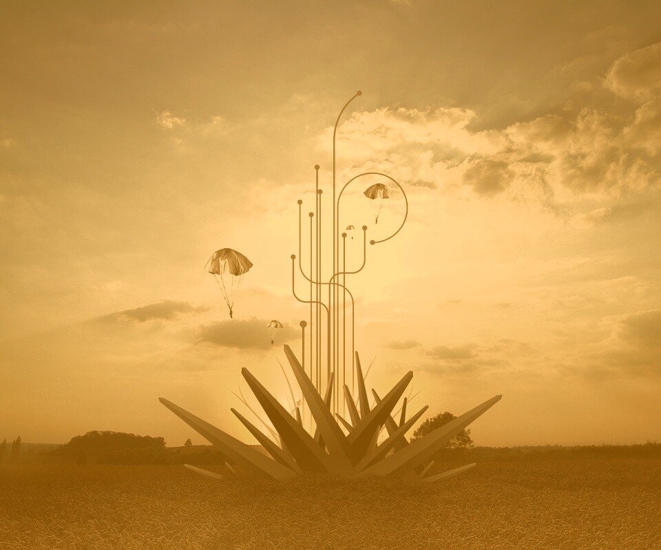 Абстрактный взрыв в настоящем мире обои