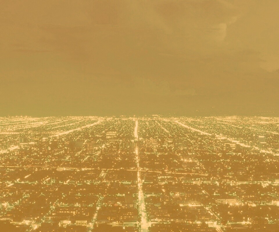 Вид на город с высоты обои