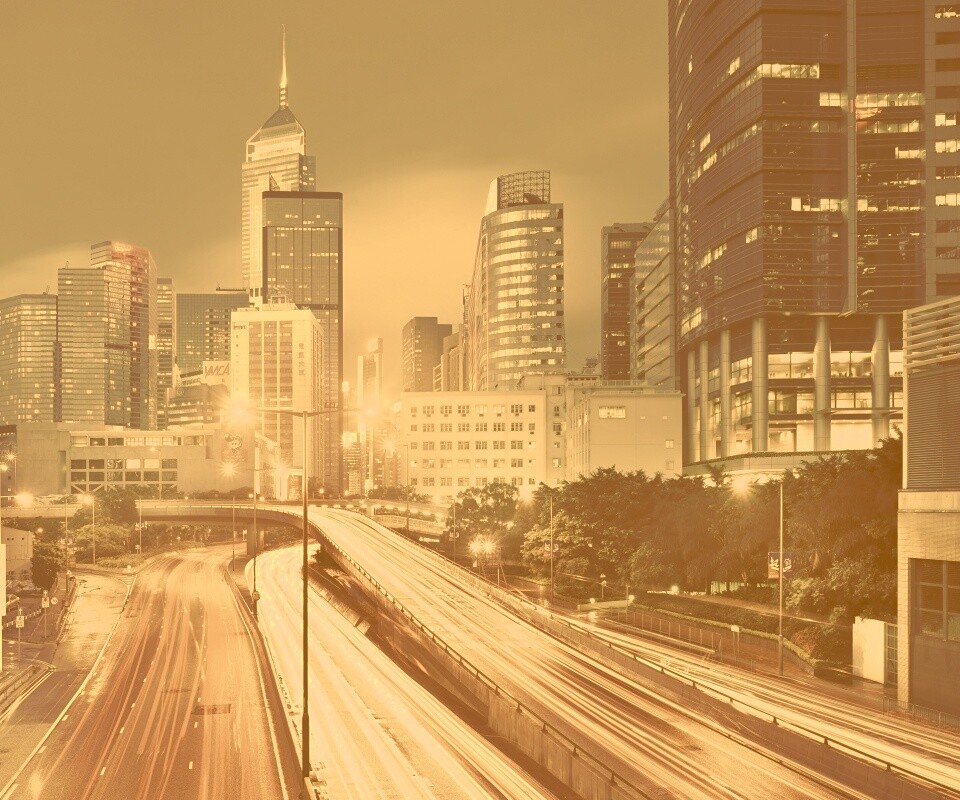 Огни Гонконга обои