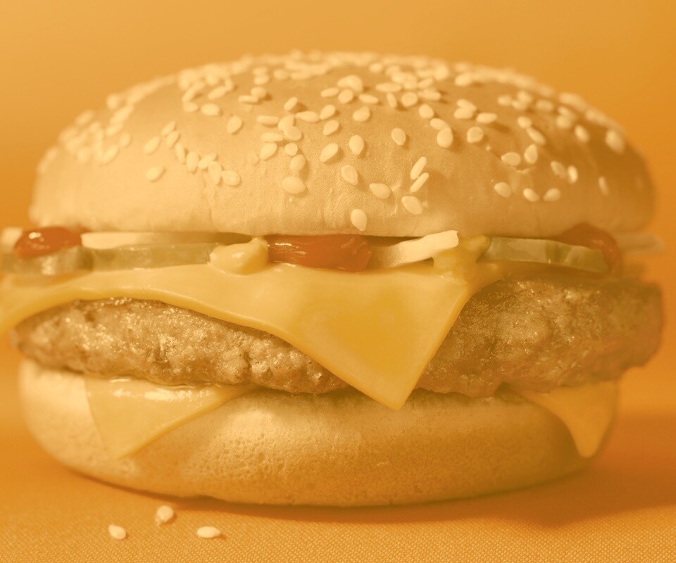Сочный чизбургер обои