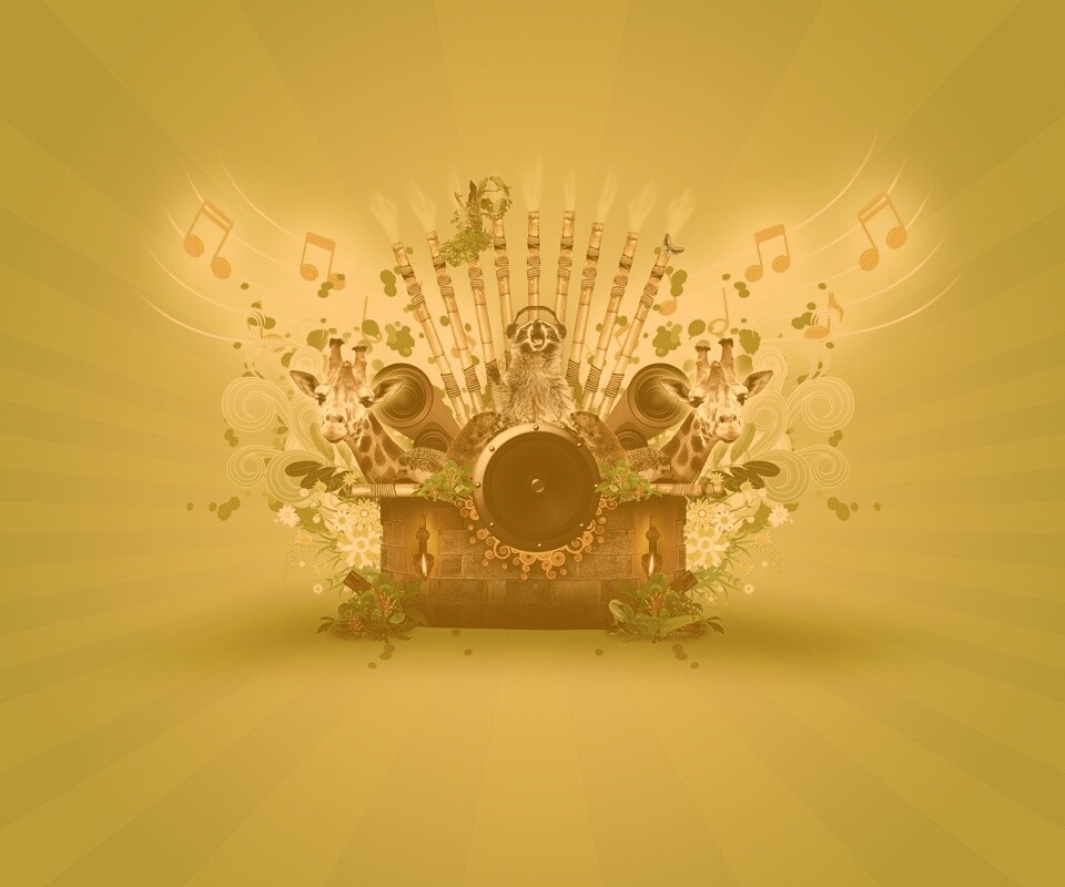 Музыка джунглей обои