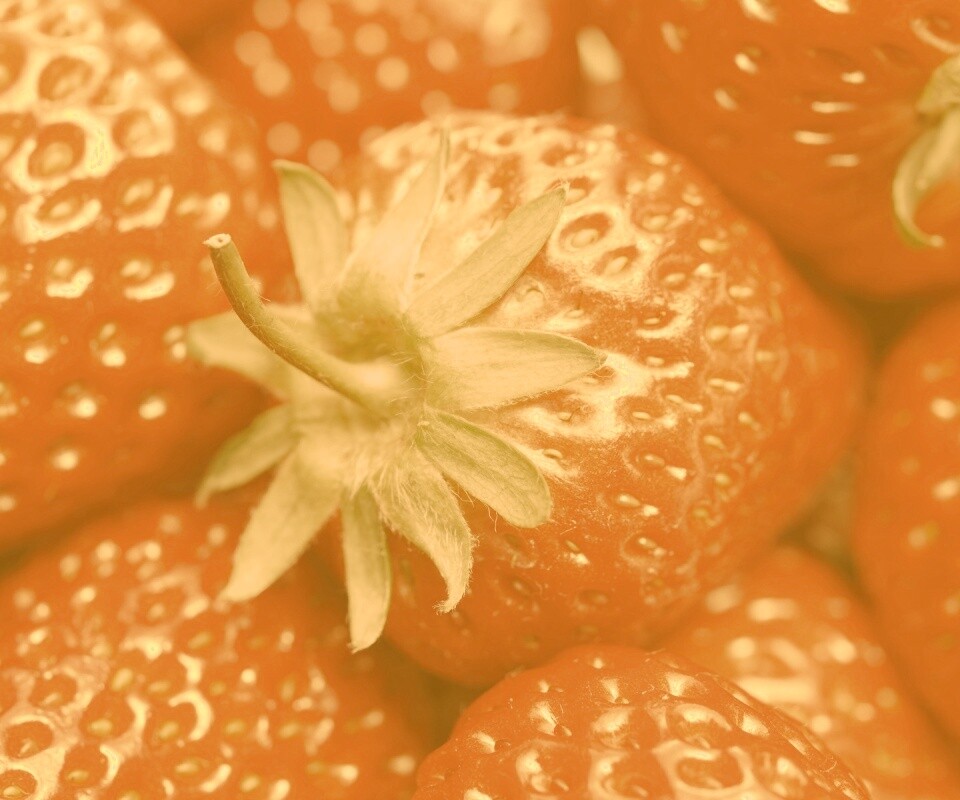 Сочная клубничка обои