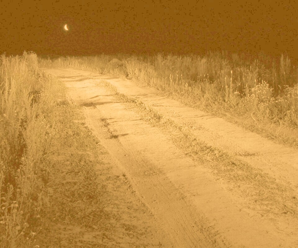 Ночная дорога обои