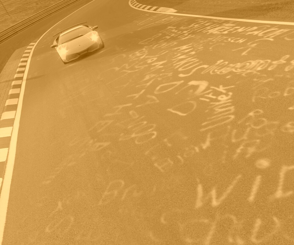 Lamborghini на треке в Grand Turismo 5 обои