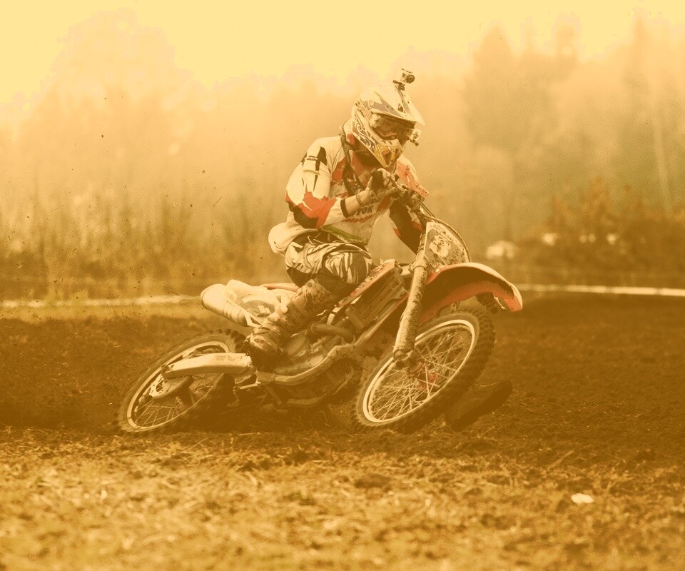 Зрелищное ралли на мотоциклах обои