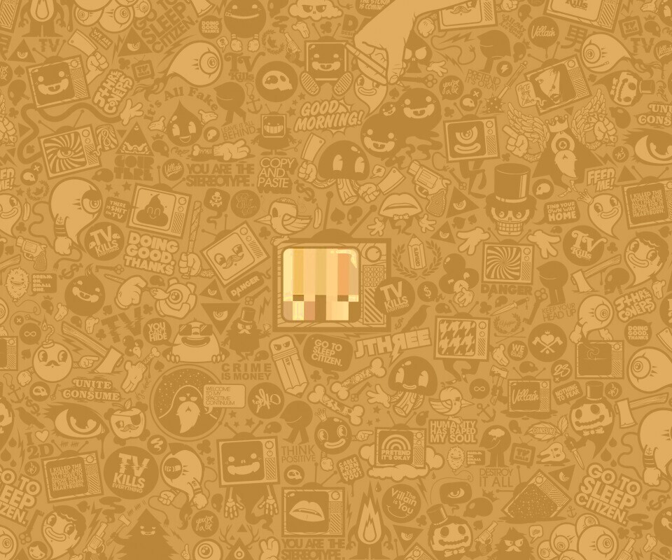 Телевидение убивает всё! обои