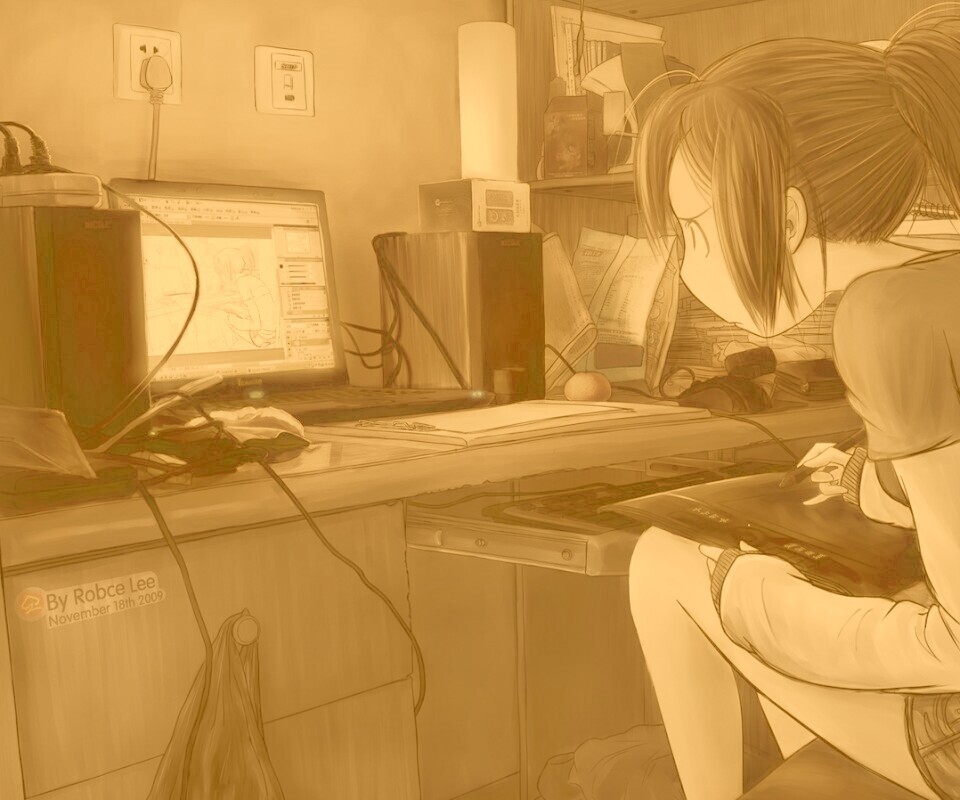 Как нарисовать самого себя обои