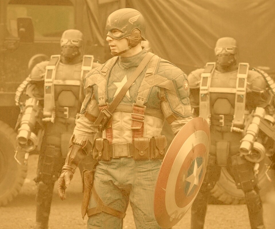 Капитан Америка обои