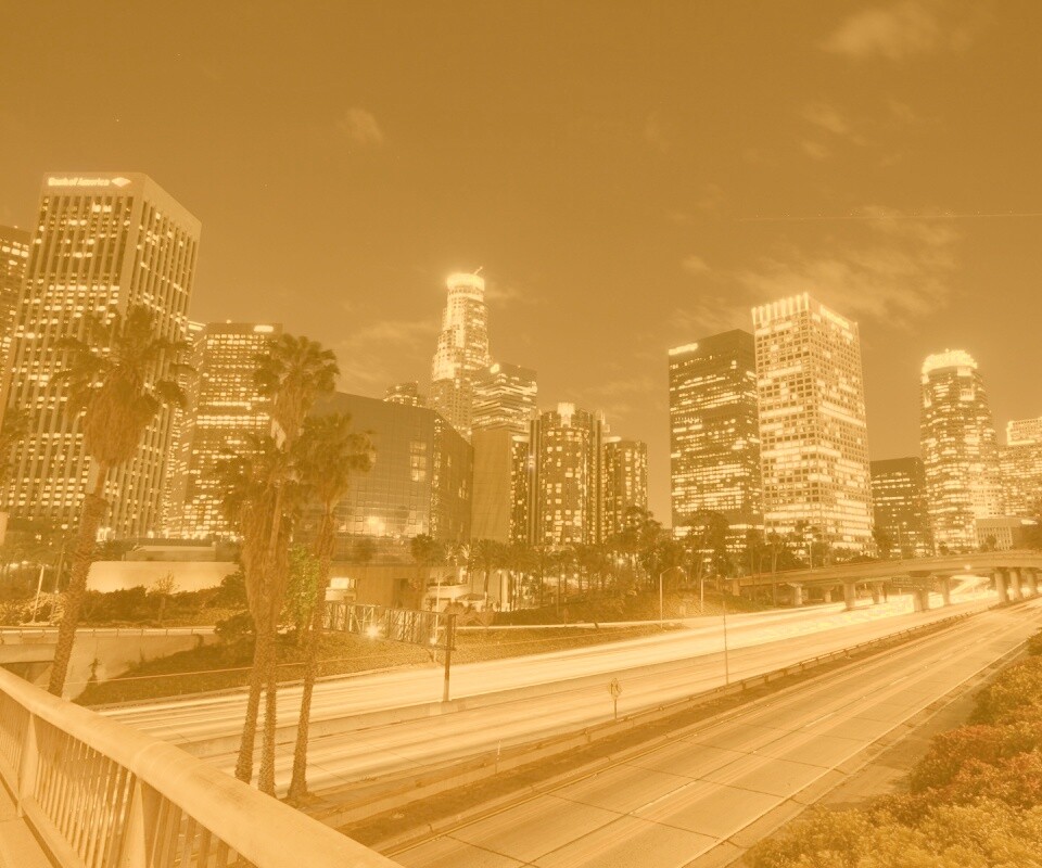 Ночной город обои