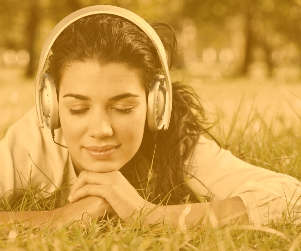 Наслаждение музыкой обои