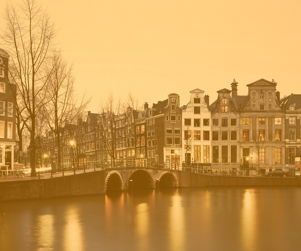 Европейский городок обои