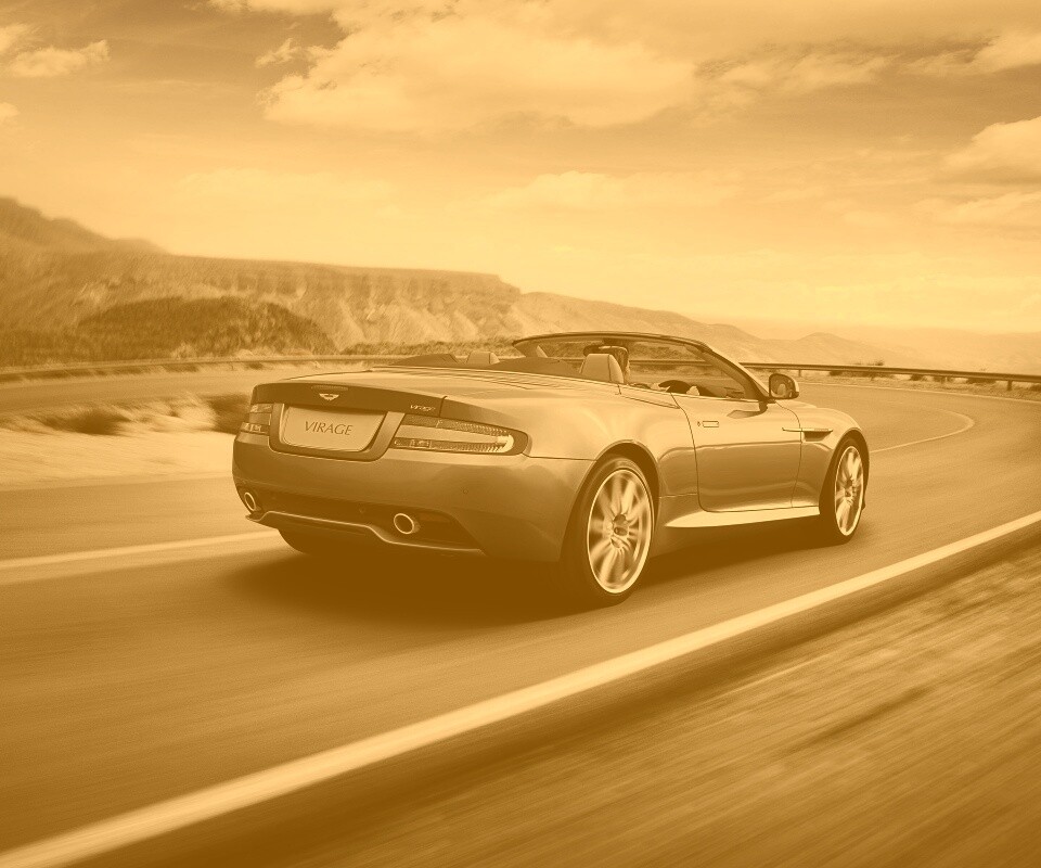 Астон кабриолет обои