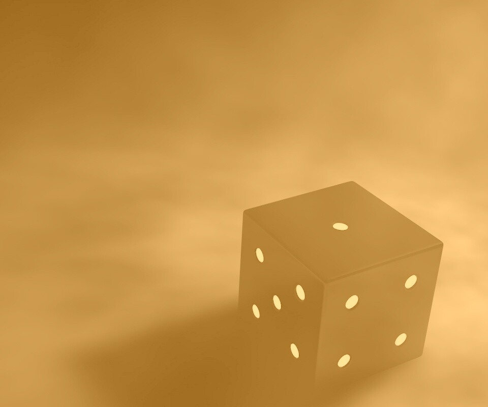 Игральная кость обои