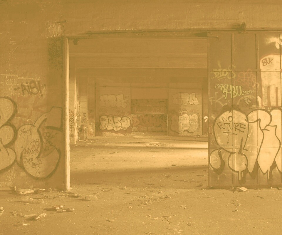 Заброшенное здание обои