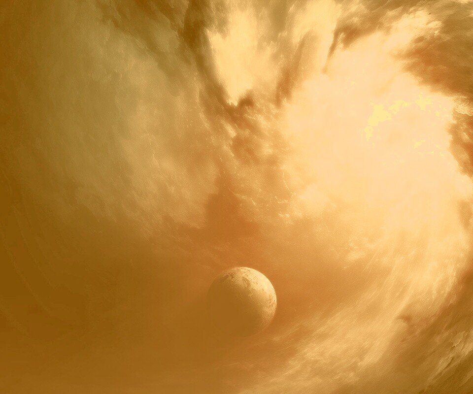 Космический вихрь обои